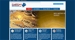 Desktop Screenshot of creditcardbroker.com